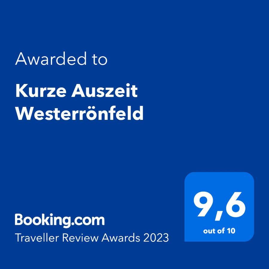 Kurze Auszeit Westerroenfeld Westerronfeld Eksteriør billede